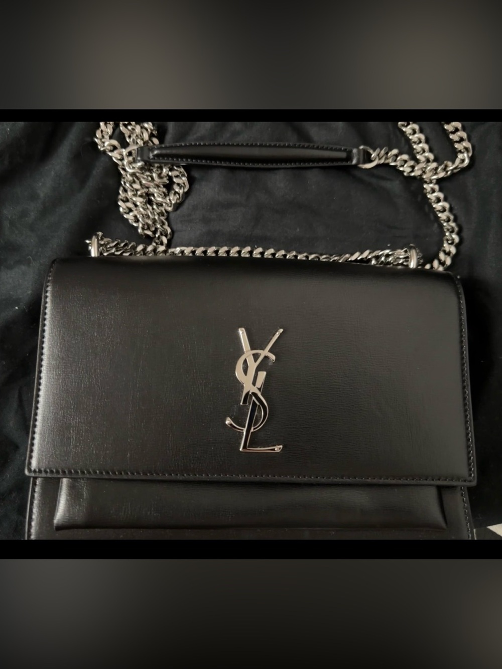 Saint Laurent Sunset Medium in Smooth Leather
